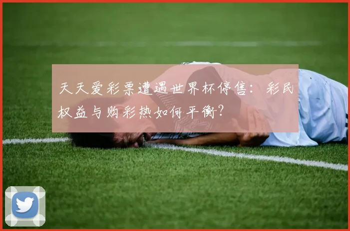 天天爱彩票遭遇世界杯停售:彩民权益与购彩热如何平衡?